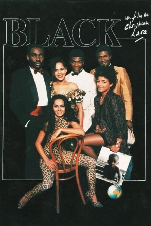 Black poster